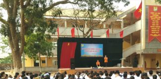 CAO ĐẲNG ĐIỆN LỰC MIỀN BẮC tham gia ngày hội tư vấn hướng nghiệp tại Trường THPT Bến Tre