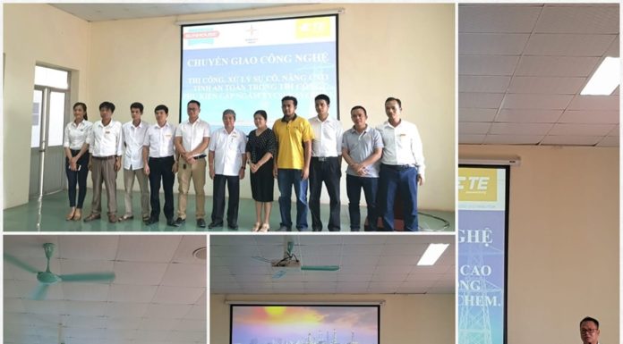Hội thảo Chuyển giao công nghệ Thi công, xử lý sự cố, nâng cao tính an toàn trong thi công phụ kiện cáp ngầm Tyco-Raychem