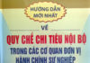 Qui định về chi tiêu nội bộ NPC