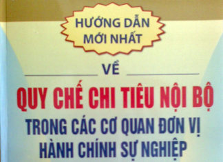 Qui định về chi tiêu nội bộ NPC