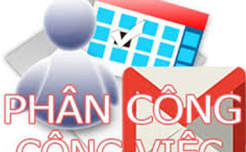 QUY ĐỊNH PHÂN CÔNG NHIỆM VỤ