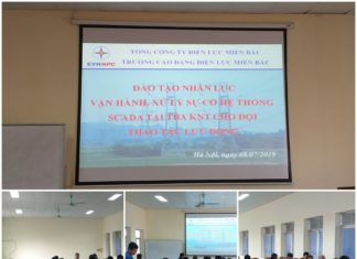 Lớp đào tạo nhân lực vận hành, xử lý sự cố hệ thống SCADA tại TBA không người trực cho đội thao tác lưu động