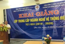 Khai giảng lớp Trung cấp Hệ thống điện (TC1-K53) tại CTY CP Nhiệt điện Phả Lại