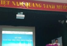 Tổ chức thi nâng bậc cho công nhân PC Hà Nam