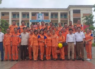 Tổ chức thi nâng bậc, giữ bậc cho công nhân PC Hà Giang