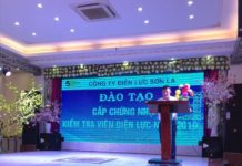 Đào tạo, cấp chứng nhận Kiểm tra viên Điện lực cho CNV Công ty Điện lực Sơn La