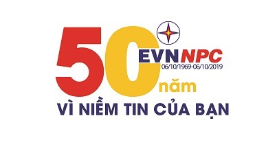 Mẫu thiết kế logo kỷ niệm 50 năm ngày thành lập Tổng công ty Điện ...