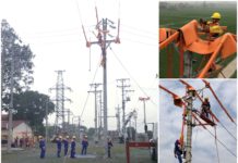 “Đào tạo thi công, sửa chữa lưới điện 22kV đang vận hành bằng phương pháp platform” tại Trường Cao đẳng Điện lực miền Bắc