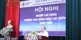 Hội nghị người lao động Trường Cao đẳng Điện lực miền Bắc năm 2020