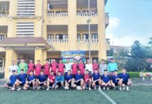 Trường Cao đẳng Điện lực miền Bắc: giao hữu bóng đá chào mừng Đại hội Đảng bộ Tổng công ty Điện lực miền Bắc