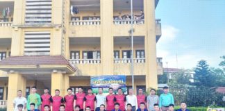 Trường Cao đẳng Điện lực miền Bắc: giao hữu bóng đá chào mừng Đại hội Đảng bộ Tổng công ty Điện lực miền Bắc