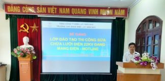 Trường Cao đẳng Điện lực miền Bắc: Bế giảng lớp 1 “Đào tạo thi công, sửa chữa lưới điện 22kV đang vận hành”