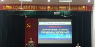 Lớp đào tạo Cập nhật các tính năng module đánh giá chất lượng nhà thầu giai đoạn quản lý vận hành trên phần mềm quản lý đầu tư xây dựng của EVN