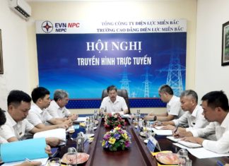 Hội đồng trường Cao đẳng Điện lực miền Bắc tổ chức Hội nghị sơ kết 6 tháng đầu năm, phương hướng, nhiệm vụ 6 tháng cuối năm 2020