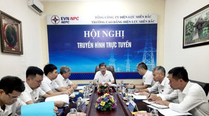 Hội đồng trường Cao đẳng Điện lực miền Bắc tổ chức Hội nghị sơ kết 6 tháng đầu năm, phương hướng, nhiệm vụ 6 tháng cuối năm 2020