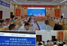 Trường Cao đẳng Điện lực miền Bắc: Tập huấn, sát hạch cấp thẻ Kiểm tra viên điện lực cho CNV Công ty điện lực Lai Châu