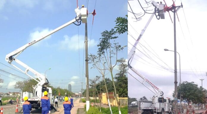 Trường Cao đẳng Điện lực miền Bắc tổ chức huấn luyện, sát hạch ra lưới thi công sửa chữa lưới điện 22kV đang mang điện cho đội Hotline của Công ty Điện lực Hà Tĩnh và Công ty TNHH MTV Điện lực Hải Dương