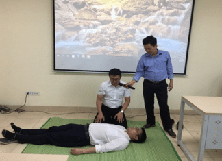 Trường Cao đẳng Điện lực miền Bắc tổ chức tập huấn công tác an toàn vệ sinh lao động tại Công ty Công nghệ thông tin Điện lực miền Bắc