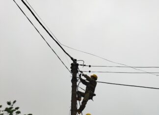 Sinh viên Trường Cao đẳng Điện lực miền Bắc tham gia thực tập sản xuất tại Công ty Điện lực Bắc Ninh