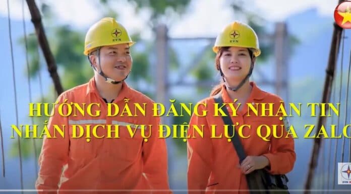 Hướng dẫn đăng ký nhận tin nhắn dịch vụ Điện lực qua Zalo