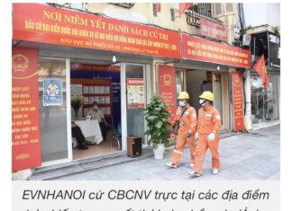 Bảo đảm cung ứng điện ổn định phục vụ bầu cử tại Hà Nội