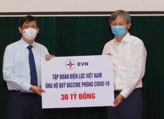 EVN ủng hộ 400 tỷ đồng cho Quỹ vaccine phòng COVID-19