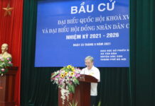 NGÀY HỘI TOÀN DÂN TẠI TỔ BẦU CỬ SỐ 9 – TRƯỜNG CAO ĐẲNG ĐIỆN LỰC MIỀN BẮC