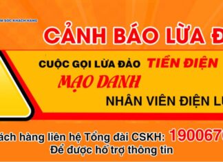 CẢNH BÁO MẠO DANH ĐIỆN LỰC – LỪA ĐẢO TIỀN ĐIỆN