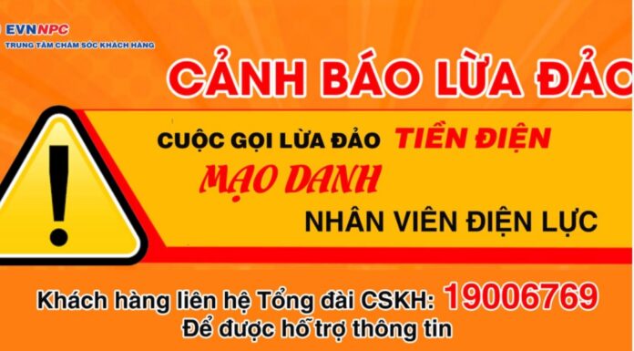 CẢNH BÁO MẠO DANH ĐIỆN LỰC – LỪA ĐẢO TIỀN ĐIỆN