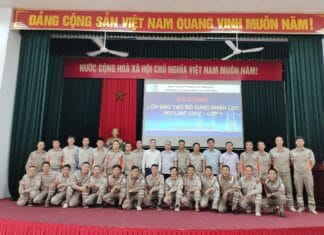 Trường Cao đẳng Điện lực miền Bắc: Bế giảng lớp “Đào tạo bổ sung nhân lực hotline 22kV”