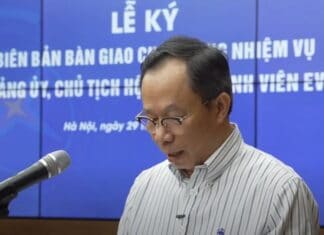 Bài phát biểu của ông Thiều Kim Quỳnh trong buổi lễ ký Biên bản bàn giao Chức năng, nhiệm vụ Bí thư Đảng ủy, Chủ tịch HĐTV EVNNPC