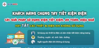 KHÁCH HÀNG CHUNG TAY TIẾT KIỆM ĐIỆN !