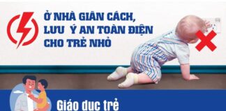 Ở NHÀ GIÃN CÁCH, LƯU Ý ĐẢM BẢO AN TOÀN ĐIỆN CHO TRẺ NHỎ