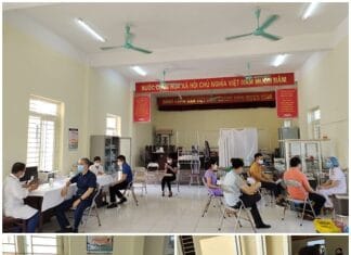 Tiêm phòng vaccine COVID-19 cho cán bộ viên chức trường Cao đẳng Điện lực miền Bắc