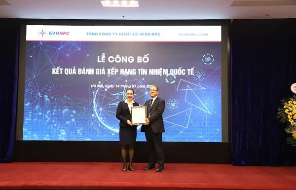 EVNNPC tiếp tục được xếp hạng tín nhiệm quốc tế ‘BB’; Triển vọng Tích cực