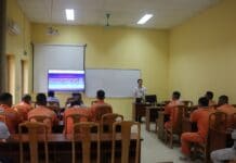 Trường Cao đẳng Điện lực miền Bắc tổ chức lớp “đào tạo thi công hotline 22kV” cho công nhân EVNHANOI