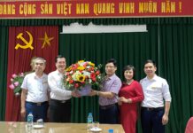 Lãnh đạo Khoa Chính trị học – Học viện Báo chí và Tuyên truyền làm việc với trường Cao đẳng Điện lực miền Bắc