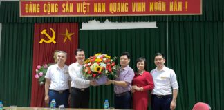 Lãnh đạo Khoa Chính trị học – Học viện Báo chí và Tuyên truyền làm việc với trường Cao đẳng Điện lực miền Bắc