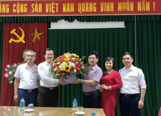 Lãnh đạo Khoa Chính trị học – Học viện Báo chí và Tuyên truyền làm việc với trường Cao đẳng Điện lực miền Bắc