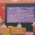 Hội nghị cán bộ viên chức Trường Cao đẳng Điện lực miền Bắc năm 2022