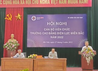 Hội nghị cán bộ viên chức Trường Cao đẳng Điện lực miền Bắc năm 2022