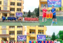 Giao lưu trao đổi kinh nghiệm và giao hữu đá bóng giữa Đoàn thanh niên nhà trường với Đoàn thanh niên Công ty TNHH MTV Điện lực Hải Phòng
