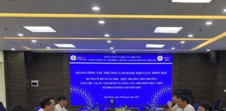 NEPC LÀM VIỆC VỚI CÔNG TY ĐIỆN LỰC THÁI BÌNH