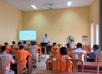 Trường Cao đẳng Điện lực miền Bắc tổ chức lớp đào tạo chức danh trực thao tác ca TBA 110kV cho PC Sơn La