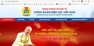 TRANG TIN ĐIỆN TỬ CÔNG ĐOÀN ĐIỆN LỰC VIỆT NAM