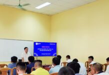 Trường Cao đẳng Điện lực miền Bắc tổ chức lớp đào tạo kiến thức nâng cao cho đội trưởng hotline
