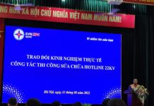 NEPC tọa đàm trao đổi kinh nghiệm thực tế công tác thi công sửa chữa hotline 22kV và bế giảng lớp 1 “Đào tạo hotline 22kV bằng phương pháp platform”