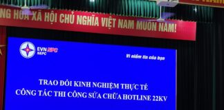 NEPC tọa đàm trao đổi kinh nghiệm thực tế công tác thi công sửa chữa hotline 22kV và bế giảng lớp 1 “Đào tạo hotline 22kV bằng phương pháp platform”