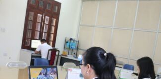 Công tác chuẩn bị cho Hội giảng Nhà giáo giáo dục nghề nghiệp Trường Cao đẳng Điện lực miền Bắc năm 2022