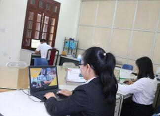 Công tác chuẩn bị cho Hội giảng Nhà giáo giáo dục nghề nghiệp Trường Cao đẳng Điện lực miền Bắc năm 2022